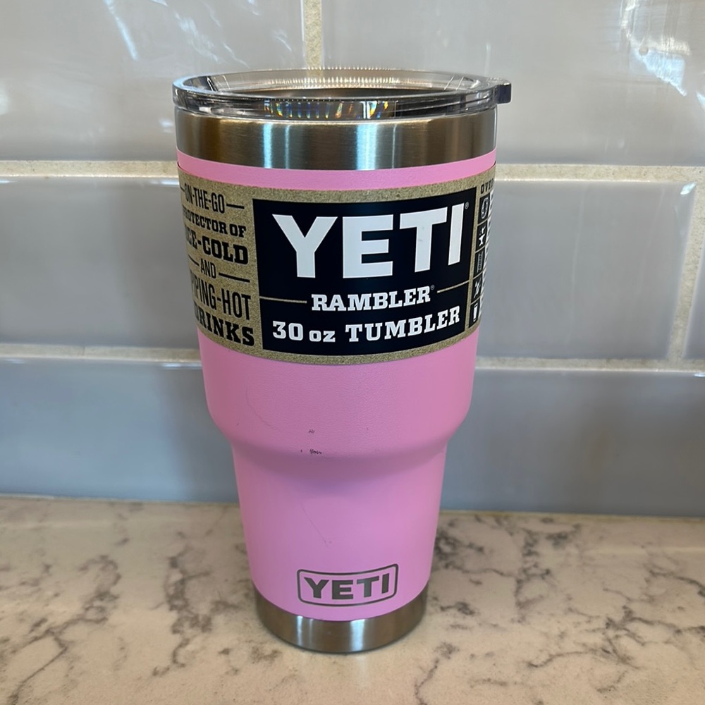 YETI Pink Rambler 30 oz Tumbler